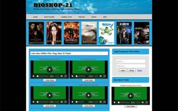 Aplikasi Nonton Film Dan Reservasi Bioskop Php Native